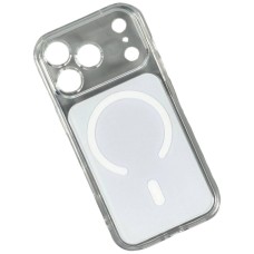 Чохол Apple iPhone 16, Neon Pulse, MagSafe, Білий