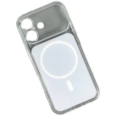Чохол Apple iPhone 17, Neon Pulse, MagSafe, Білий
