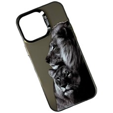 Чохол Apple iPhone 12 Pro Max, So Cool, Lion and Lioness, Малюнок