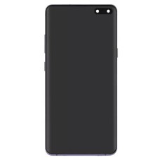Дисплей Samsung G977 Galaxy S10 5G, (Original), з сенсором, з рамкою, Чорний