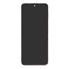 Дисплей Samsung F721 Galaxy Z Flip 4 5G, (PRC), з сенсором, з рамкою, Золотий