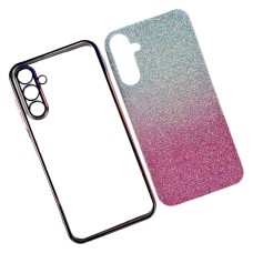 Чохол Xiaomi Redmi Note 12, Ombre Glitter Chrome, Pink Chrome, Рожевий