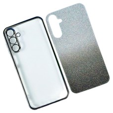 Чохол Xiaomi Redmi Note 9 Pro, Redmi Note 9 Pro Max, Redmi Note 9S, Ombre Glitter Chrome, Gray Chrome, Сірий