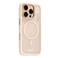 Чехол Apple iPhone 16 Pro, Blueo Frosted Heat Dissipation Stand, MagSafe, Золотой