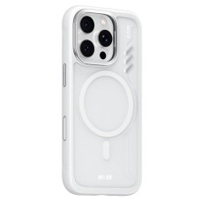 Чехол Apple iPhone 16 Pro Max, Blueo Frosted Heat Dissipation Stand, MagSafe, Белый