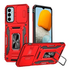 Чохол Samsung A276 Galaxy A27, Epik Camshield Army Ring, Червоний