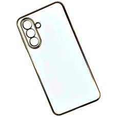 Чохол Samsung Galaxy S26 Ultra, Golden Line Separate Camera, Білий