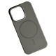 Чехол Apple iPhone 15, Air Beats, MagSafe, Серый