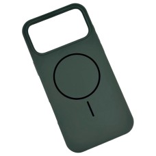 Чохол Apple iPhone 17 Pro Max, Air Beats, Khaki, MagSafe, Зелений