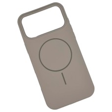 Чохол Apple iPhone 17 Pro, Air Beats, Stone, MagSafe, Сірий