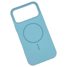 Чохол Apple iPhone 17 Pro, Air Beats, Light Cyan, MagSafe, Блакитний