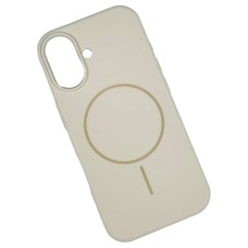 Чохол Apple iPhone 17, Air Beats, MagSafe, Ванільний