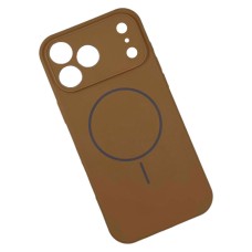 Чохол Apple iPhone 13, Air Beats Full Camera, MagSafe, Коричневий