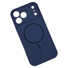 Чохол Apple iPhone 13, Air Beats Full Camera, MagSafe, Синій