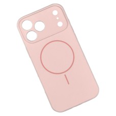 Чохол Apple iPhone 16 Pro, Air Beats Full Camera, Soft Pink, MagSafe, Рожевий