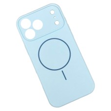 Чохол Apple iPhone 17, Air Beats Full Camera, Sky Blue, MagSafe, Блакитний