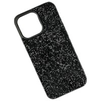 Чехол Apple iPhone 15 Pro, Swarovski Diamonds, Черный