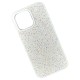 Чохол Apple iPhone 17 Pro, Swarovski Diamonds, Білий