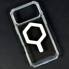 Чехол Apple iPhone 17 Pro, UAG Pathfinder Clear, MagSafe, Белый
