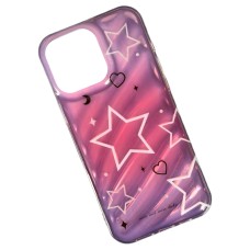Чохол Apple iPhone 13 Pro, Wave Dream, Pink Stars, Малюнок
