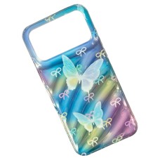 Чохол Apple iPhone 17 Pro, Wave Dream, Rainbow Butterfly, Малюнок