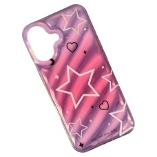 Чохол Apple iPhone 17, Wave Dream, Pink Stars, Малюнок