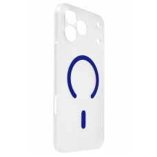 Чохол Apple iPhone 17 Pro, Epik Slim Matte, MagSafe, Синій