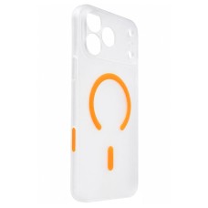 Чохол Apple iPhone 17 Pro Max, Epik Slim Matte, MagSafe, Помаранчевий