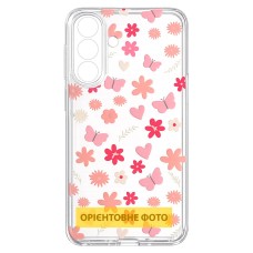 Чохол Motorola Moto G17 Power, Epik Clear Joy, Butterfly Garden, Малюнок