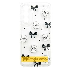 Чохол Motorola Moto G17 Power, Epik Clear Joy, Teddy Bows, Малюнок