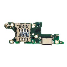 Нижняя плата Huawei Honor X9b, с разъемом sim карты, с разъемом зарядки