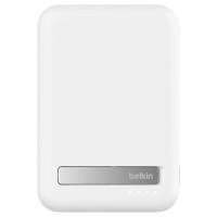 Повербанк (Power Bank) Belkin Magnetic Kickstand, 5000 mAh, Білий